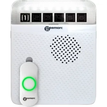 Příslušenství k domovnímu zvonku Světelná a zvuková signalizace zvonění domovního zvonku AMPLICALL 100