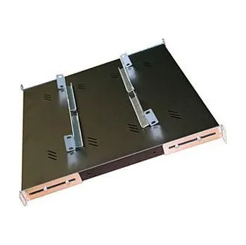 Racková skříň Triton Polička s perforací 1U/650mm,černá, max nosnost 80kg RAB-UP-650-A4