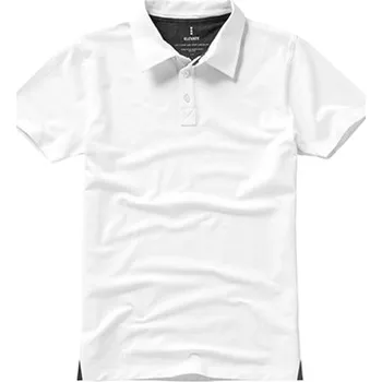 Pánská košile Elevate Markham Pánská polokošile EL38084 White-Anthracite -Solid 3XL