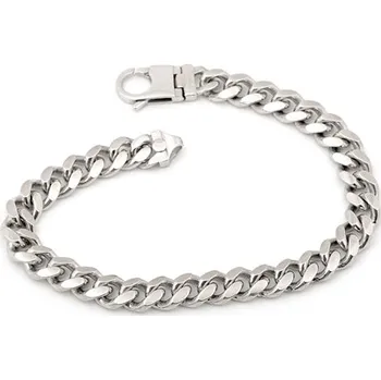 Náramek Pánský stříbrný náramek pancr 23 cm 71405F + dárek zdarma