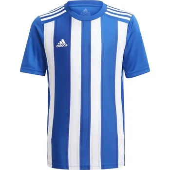 Dětské pruhované tričko 21 Jr GH7323 - Adidas 140