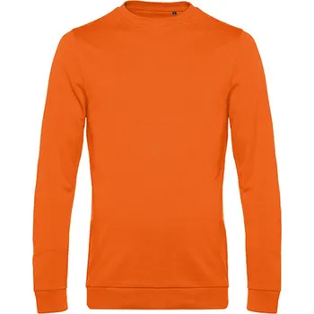 Pánská mikina B&amp;C Unisex mikina WU01W Pure Orange 3XL