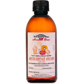 Aromka Brno Meruňkové aroma 40% 260ml Balení litry: 260 ml