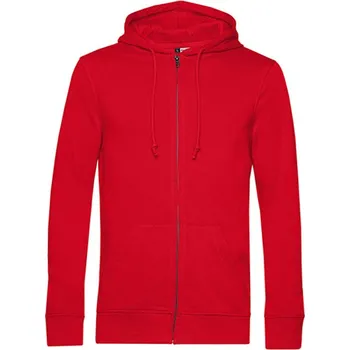 Pánská mikina B&amp;C Unisex mikina WU35B Red XL