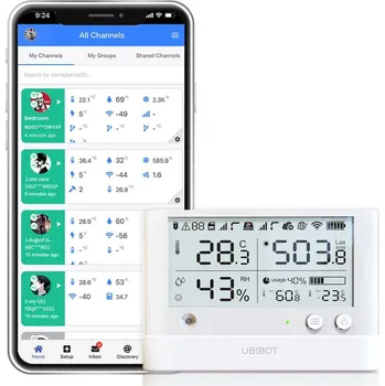WiFi datalogger Ubibot WS1 PRO