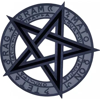 Nášivka emblém, nášivka Pentagram - Tet Rag Ram Mat On