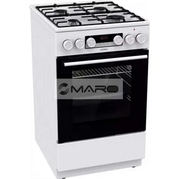Sporák Mora Sporák kombinovaný K 5652 CW, 4 hořáky, StopGas, multifunkce, bílý, 740903