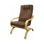 FALCO Křeslo Juno hnědá/buk