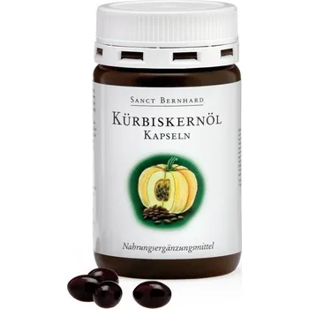 Přírodní produkt Sanct Bernhard Dýňový olej 500 mg 150 kapslí