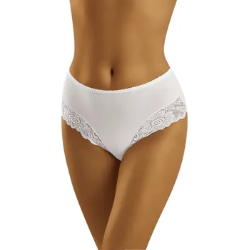 Dámské spodní prádlo Dámské kalhotky eco-Gi white - WOLBAR Bílá M