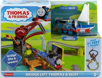 Fisher Price Thomas and Friends Bridge Lift Thomas and Skiff