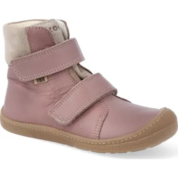 Chlapecká zimní obuv Zimní obuv s membránou - EMIL NAPPA TEX OLD PINK, KOEL4kids Velikost: 33