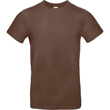 Pánské tričko B&amp;C Unisex triko TU03T Chocolate XXL