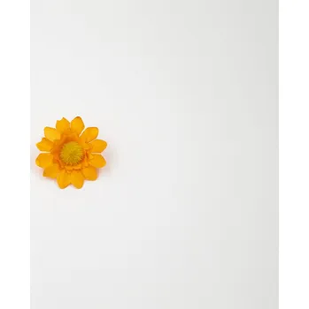 umělá květina Kopretina 003 oranžová