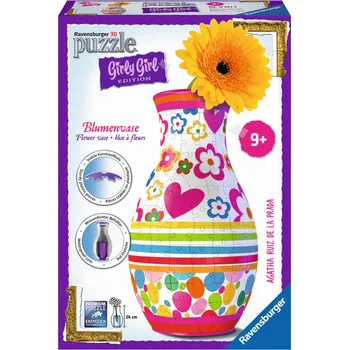 3D puzzle Ravensburger Váza Agatha Prada 3D