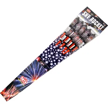 Zábavní pyrotechnika Pyrotechnika Rakety SKY ROCKETS 9ks