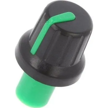 Knoflík Knoflík pro otočný potenciometr - Zelená KP16