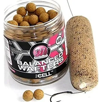 Boilies Mainline neutrálně vyvážené nástrahy Dedicated Base Mix Balanced Wafters Průměr: 18 mm, Příchuť: Cell