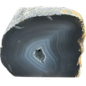 Přírodní kámen Geoda achát s dutinou 355g