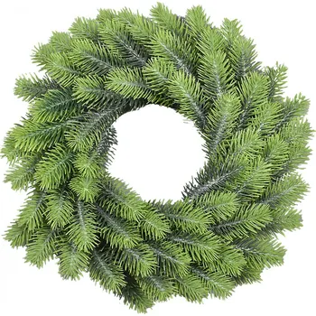 Věnec Nohel Garden Vánoční věneček smrk se zelenými konci 32 cm