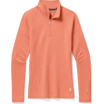 SMARTWOOL Triko W MERINO 250 BASELAYER 44287 ZIP BOXED sunset coral heather Velikost: L