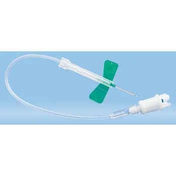 Zdravotnický materiál SARSTEDT AG Jehla flexibilní s konektorem Safety-Multifly® varianta: jehla žlutá 20G x 3/4'', délka hadičky 200 mm, 120 ks