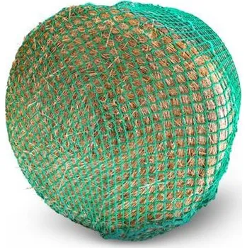 Bezuzlová síť na balík sena - oka 6 x 6 cm rozměr Na balík sena do průměru 160 cm