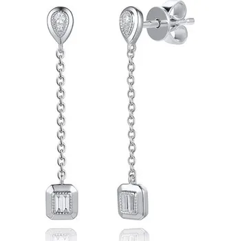 Náušnice Náušnice SILVERINO se zirkony 8658