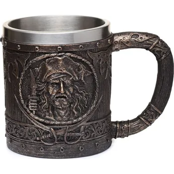 Žertovný předmět Korbel piráta s dýkou – Překřížené šavle