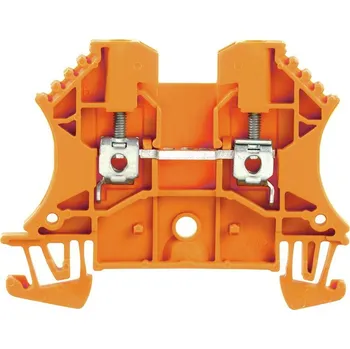 modulární přístroj a rozvaděč WEIDMÜLLER Svorka Weidmuller WDU 2.5 PA oranž 1020060000