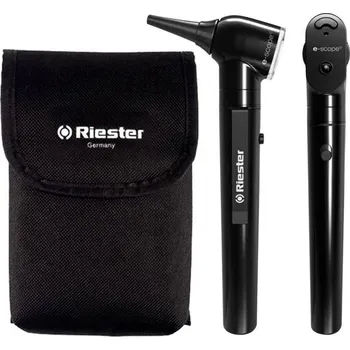 Rudolf Riester GmbH Diagnostický set e-scope Riester varianta: XL xenon 2,5 V, černý v pouzdře