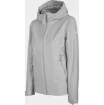 4F H4L22-KUD001 COLD LIGHT GREY MELANGE Dámská bunda US L H4L22-KUD001 LIGHT GREY MEL