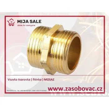 Fitinka 280 MM - 3/8" Vsuvka tvarovka ( fitinka ) MOSAZ