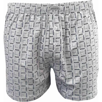 Trenýrky Andrie PS 5675 světle šedé pánské trenýrky Barva: šedá světlá, Velikost: 3XL