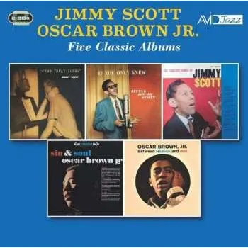 Zahraniční hudba 2CD Scott, Jimmy & Brown, Oscar Jr: Five Classic Albums 2022