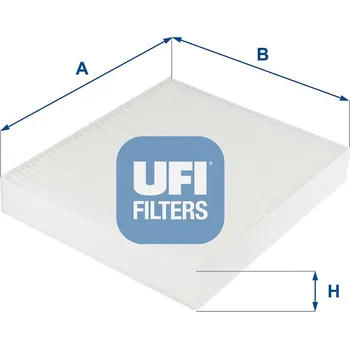 Ventilátor topení a klimatizace Filtr, vzduch v interiéru UFI 53.254.00