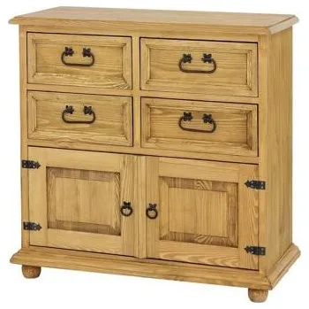 Komoda Komoda KD701 povrchová úprava - včelí vosk Přírodní včelí vosk