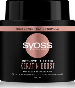 Vlasová regenerace Syoss Keratin Boost intenzivní vlasová maska 500 ml