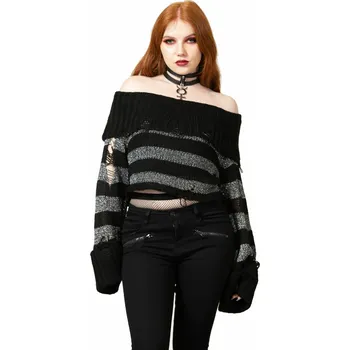 Dámský svetr svetr dámské - Meteor Knit - KILLSTAR - KSRA007416 - XXL
