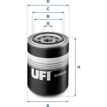 Olejový filtr Olejový filtr UFI 23.256.00