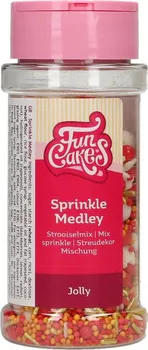 Jedlá dekorace na dort FunCakes Sprinkle Medley Jolly 65 g