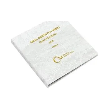 Sběratelství ČNB Sada oběžných mincí 2022 České Republiky - PROOF