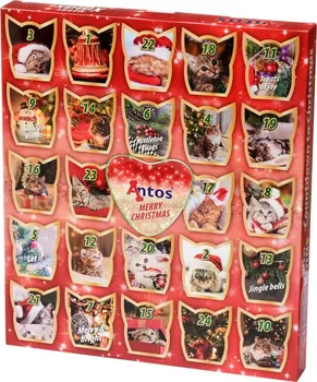 Pamlsek pro kočku Antos Adventní kalendář pro kočky 200 g