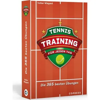 Tennistraining für jeden Tag - Wiegand, Volker [DE] (2022, Měkká, Copress Sport)