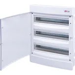 ETI Elektroelement ECM 3x18PO (bílá dvířka) Rozvodná skříňka pod omítku DIDO-E