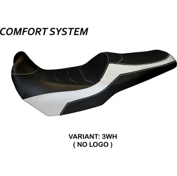 Moto sedlo TPZ Italia Potah sedla Kawasaki Versys 1000 (19-23) Malay 1 comfort model potah sedla: bez loga 3WH (white)