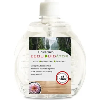 Univerzální čisticí prostředek Ecoliquidátor ECOLIQUIDÁTOR, univerzální čisticí a dezinfekční prostředek, pumpička 500 ml Vůně: Pink Blossom