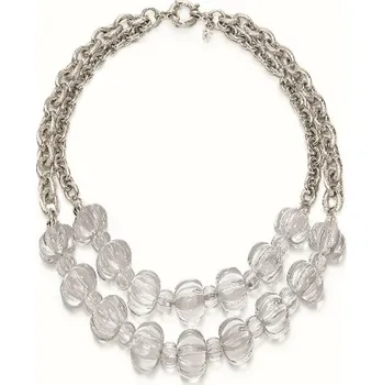 Náhrdelník Folli Follie Dámský náhrdelník Folli Folly 4N0T072C (30 cm)