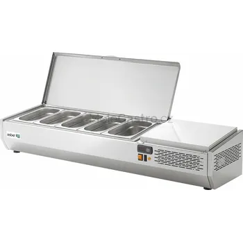 Pizza chladící pultová vitrína Asber GVL-135 (GN1/4)