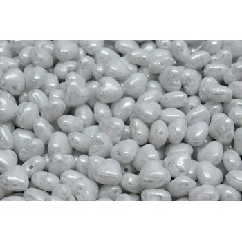 Korálek Korálky srdíčka č.4673 (6x6mm)